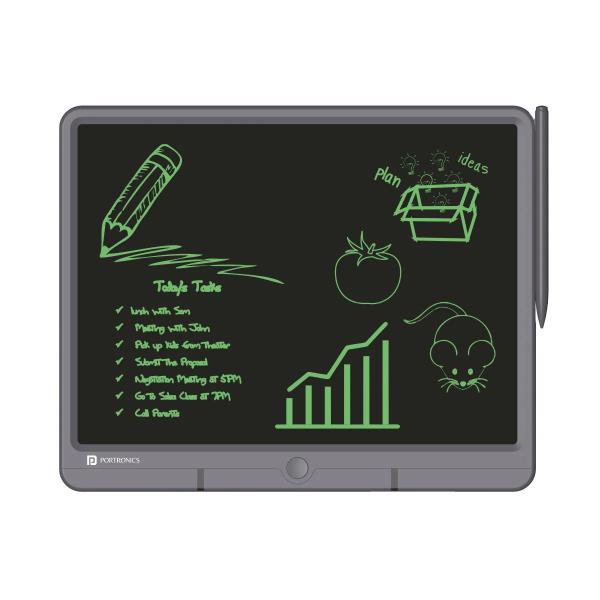 Portronics-Ruffpad-15-Re-Writable-LCD-Screen.jpg Portronics Ruffpad 15 Re-Writable LCD Screen - Image 1