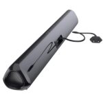 Portronics Sound Slick 6 60W Bluetooth Wireless Soundbar with Multiple Audio Modes, 3.5mm Aux-in, in-Built Power Cable, Optical Input Port, Remote Control (Black)