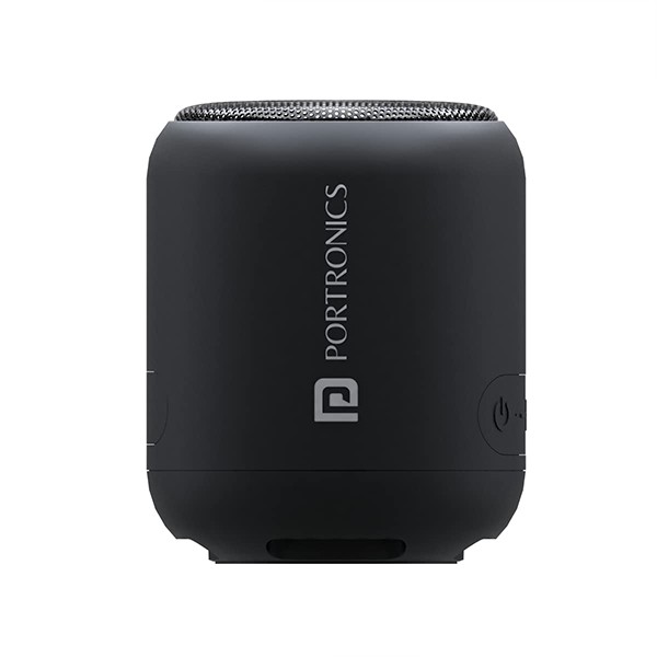 Portronics SoundDrum 1 10W TWS Portable Bluetooth 5.0 Speaker Black Portronics SoundDrum 1 10W TWS Portable Bluetooth 5.0 Speaker Black