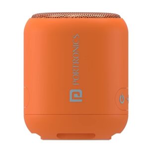 Portronics SoundDrum 1 10W TWS Portable Bluetooth 5.0 Speaker Orange