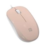 Portronics Toad 102 Wired Mouse with 3 Buttons, Clickable Scroll Wheel, High-Precision 1200 DPI Optical Sensor, 1.5m Long Cable, Ergonomic Ambidextrous Design for PC & Laptop (Biege)