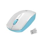 Portronics Toad 25 Wireless Mouse, 2.4 GHz with USB Nano Dongle, 1200 DPI Optical Tracking, Ambidextrous for PC, MacBook, Laptop (White)