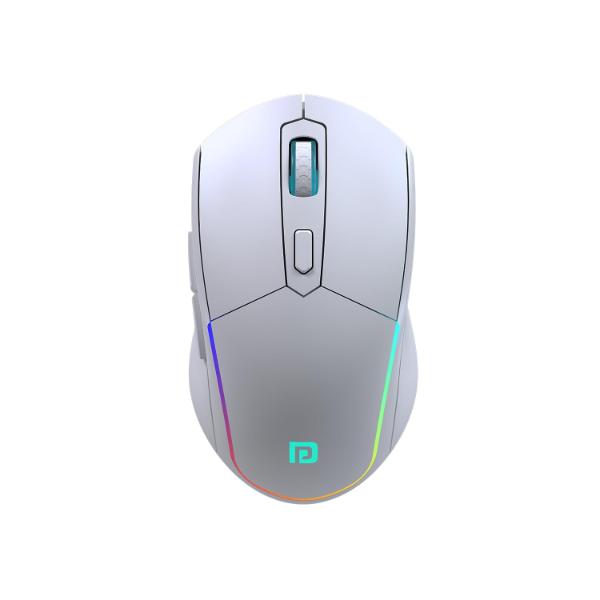 Portronics Toad One Bluetooth Mouse with 2.4 GHz & BT 5.3 Dual Wireless, 6 Buttons, Rechargeable, RGB Lights, Connect 3 Devices, Ergonomic Design for Laptop, Smartphone, Tablet (White) Portronics Toad One Bluetooth Mouse with 2.4 GHz & BT 5.3 Dual Wireless, 6 Buttons, Rechargeable, RGB Lights, Connect 3 Devices, Ergonomic Design for Laptop, Smartphone, Tablet (White)