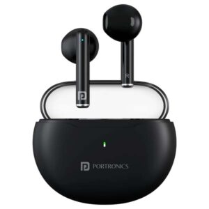 Portronics Twins S20 in Ear TWS Earbuds (Black)