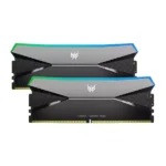 Acer Predator Hera 96GB (48GBx2) DDR5 6400 Mhz Desktop RAM Black Acer Predator Hera 96GB (48GBx2) DDR5 6400 Mhz Desktop RAM Black