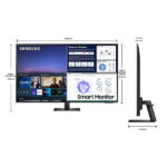 Samsung M7 1m 09cm (43″) Smart Monitor with Built-in Speaker – LS43AM704UWXXL Samsung M7 1m 09cm (43″) Smart Monitor with Built-in Speaker – LS43AM704UWXXL
