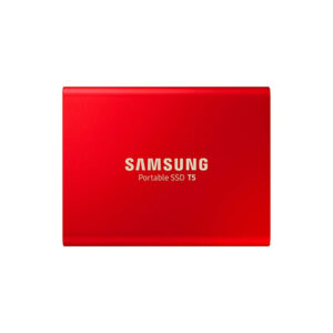 Samsung T5 500GB Portable SSD (Red)