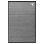 Seagate One Touch 1TB External Hard Drive with Password Protection (Space Gray) - Image 2