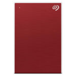 Seagate One Touch 4TB External Hard Drive with Password Protection (Red)
