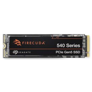 Seagate FireCuda 540 1TB M.2 2280 PCIe Gen5 Internal SSD (ZP1000GM3A004)