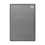 Seagate One Touch 2TB External Hard Drive with Password Protection (Space Gray)