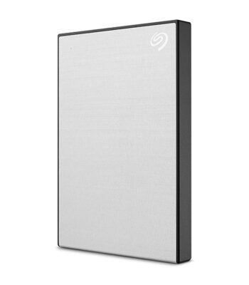 Seagate One Touch 1TB External Hard Drive with Password Protection (Silver)