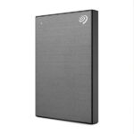 Seagate One Touch 1TB External Hard Drive with Password Protection (Space Gray)