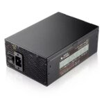 Super Flower Leadex Titanium 1600W 80+ Titanium, ATX 3.1, W/12V-2×6(2x8pin – 16pin Native Cables)*2, 10 Years Warranty, ECO Mode, Full Modular, Dual Ball Bearing Fan, SF-1600F14HT ATX 3.1