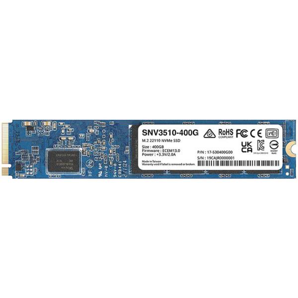 Synology 400GB SNV3510 NVMe M.2 22110 SSD Synology 400GB SNV3510 NVMe M.2 22110 SSD