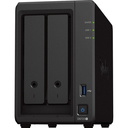 Synology DiskStation DS723+ Network Attached Storage Drive (Black) Synology DiskStation DS723+ Network Attached Storage Drive (Black)