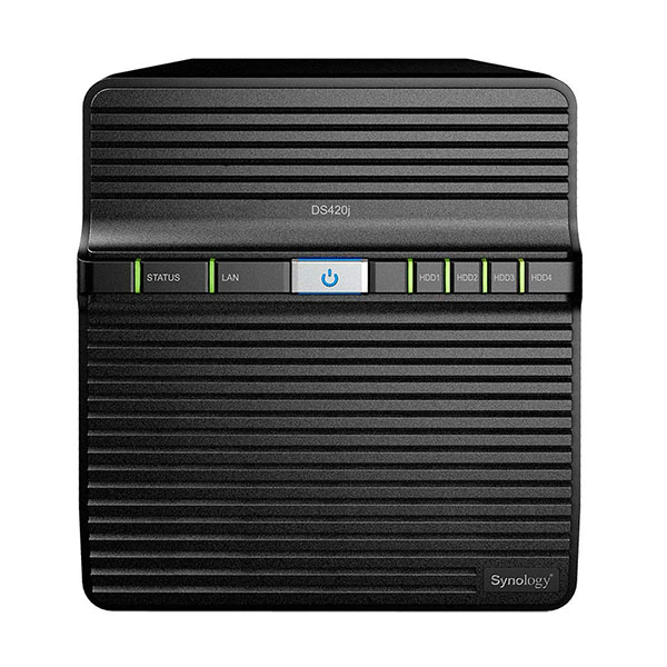 Synology DiskStation DS420j 4-Bay NAS Enclosure Synology DiskStation DS420j 4-Bay NAS Enclosure