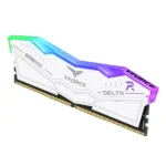 TeamGroup T-Force Delta RGB 16GB (1 X 16GB) DDR5 5600 MHz CL36 Ram (White) TeamGroup T-Force Delta RGB 16GB (1 X 16GB) DDR5 5600 MHz CL36 Ram (White)
