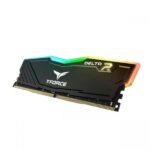 TeamGroup T-Force Delta RGB 8GB (8GBx1) DDR4 3200MHz CL16 Desktop Ram (Black) - Image 2