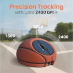 Portronics ToadPlay Basketball Mini Wireless Mouse - Image 2