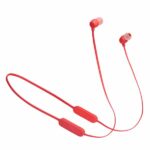 JBL Tune 175BT Wireless In Ear Neckband with Mic, Coral Red