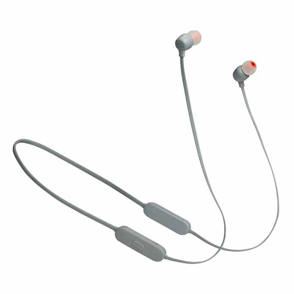 JBL Tune 175BT Wireless In Ear Neckband with Mic, Grey JBL Tune 175BT Wireless In Ear Neckband with Mic, Grey