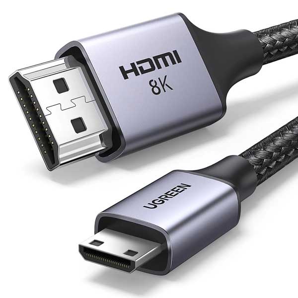 Ugreen HD163 Mini HDMI to HDMI 8K Cable 1m (15514) Ugreen HD163 Mini HDMI to HDMI 8K Cable 1m (15514)