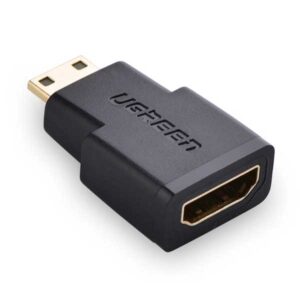 Ugreen Mini HDMI Male to HDMI Female Adapter (Black)-20101