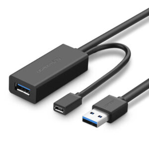 Ugreen US175 USB 3.0 Extension Cable 5m (Black)-20826