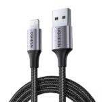 Ugreen US199 60157 USB-A to Lightning MFi cable 1.5m (Black)