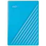Western Digital My Passport 5TB Portable Hard Drive (Blue)