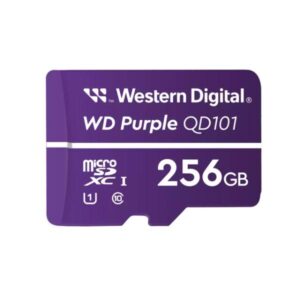 WD Purple SC Ultra Endurance microSD Card – 256GB, microSDXC
