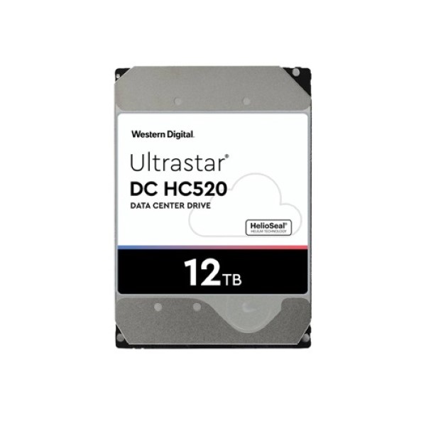 Western Digital Ultrastar DC HC520 12TB 3.5 inch Data Center SATA Hard Drive Western Digital Ultrastar DC HC520 12TB 3.5 inch Data Center SATA Hard Drive
