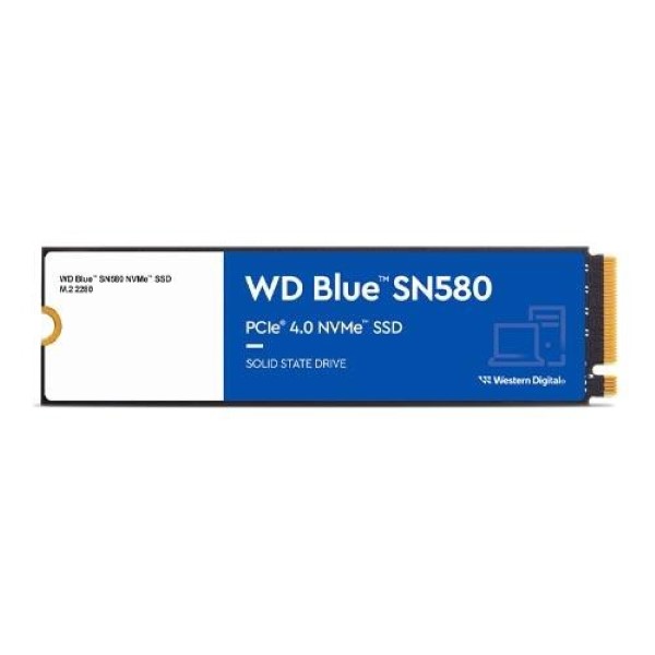 Western-Digital-Blue-SN580-500GB.jpg Western Digital Blue SN580 500GB M.2 NVMe Gen4 SSD - Image 1