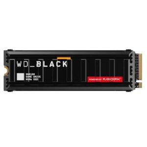 Western Digital WD Black SN8100 1TB with Heatsink Gen 5 NVMe M.2 SSD