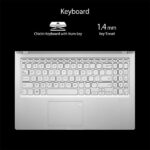 ASUS VivoBook 15 (2021), 15.6-inch (39.62 cm) HD, Dual Core Intel Celeron N4020, Thin and Light Laptop (4GB RAM/256GB SSD/Integrated Graphics/Windows 11 Home/Transparent Silver/1.8 Kg), X515MA-BR011W + Laptop Bag - Image 4