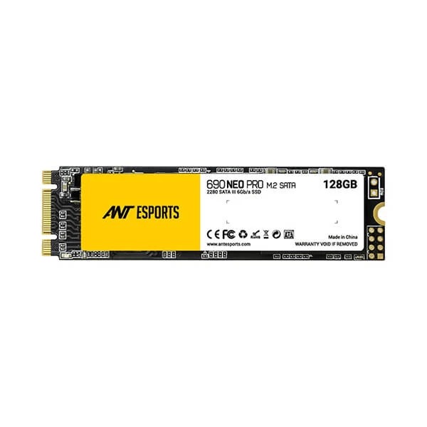 Ant Esports 690 Neo Pro 128GB M.2 SATA Internal SSD Ant Esports 690 Neo Pro 128GB M.2 SATA Internal SSD