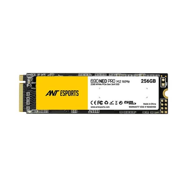 ant-esports-690-neo-pro-256gb-m2-3.jpg Ant Esports 690 Neo Pro 256GB M.2 NVMe Internal SSD - Image 1