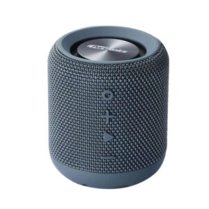 Portronics SoundDrum 10W Portable Bluetooth Stereo Speaker with Powerful Bass, Aux 3.5 mm, In-Built Mic, FM Radio, 6-7 Hrs Playtime (Dark Blue)