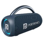 Portronics Radiant 30W Wireless Bluetooth Portable Speaker (Blue)
