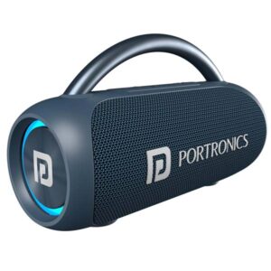 Portronics Radiant 30W Wireless Bluetooth Portable Speaker (Blue)