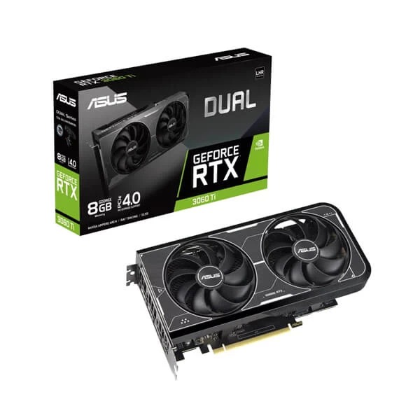 dual-rtx3060ti-8gb-gddr6x-image.jpg Asus Dual RTX 3060 Ti 8GB GDDR6X Graphic Card - Image 1