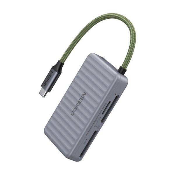 Ugreen CM868 USB-C Card Reader, 2xSD 1xTF 170MB/s (gray) Ugreen CM868 USB-C Card Reader, 2xSD 1xTF 170MB/s (gray)