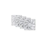 Hyte Flow FA12 120mm PC Case Fans 4-Pack Snow White
