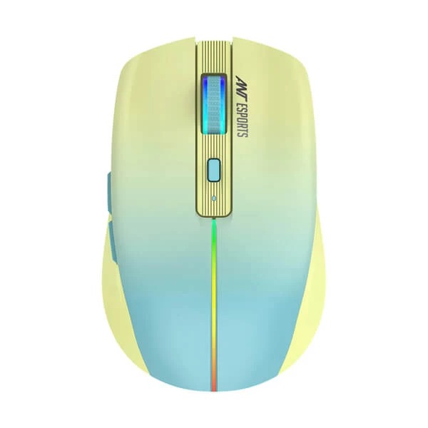 Ant Esports GM400W RGB Wireless Gaming Mouse Yellow Blue Ant Esports GM400W RGB Wireless Gaming Mouse Yellow Blue