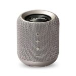 Portronics SoundDrum 10W Portable Bluetooth Stereo Speaker with Powerful Bass, Aux 3.5 mm, In-Built Mic, FM Radio, 6-7 Hrs Playtime (Grey)