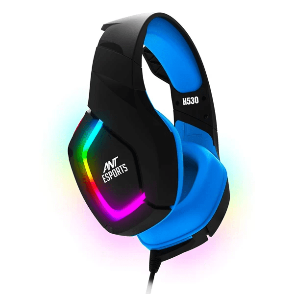 Ant Esports H530 Multi Platform Pro RGB Gaming Headset (Black-Blue) Ant Esports H530 Multi Platform Pro RGB Gaming Headset (Black-Blue)