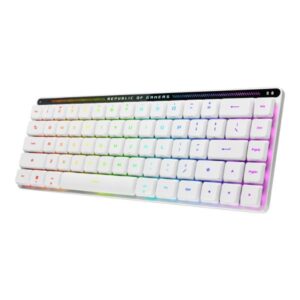 ASUS ROG Falchion RX Low Profile 65% Wireless Gaming Keyboard Blue Switch