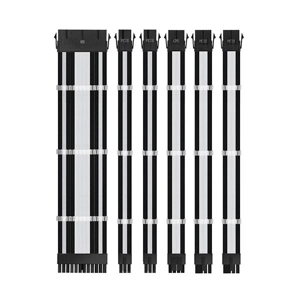 Ant Esports Mod Pro Extension Cable (White-Black) Ant Esports Mod Pro Extension Cable (White-Black)