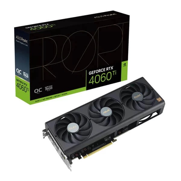 Asus ProArt RTX 4060 Ti OC Edition 16GB Graphics Card Asus ProArt RTX 4060 Ti OC Edition 16GB Graphics Card